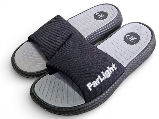 Мужские шлепанцы Far-Light черные 41 р - 26,5 см Одесса - изображение 1