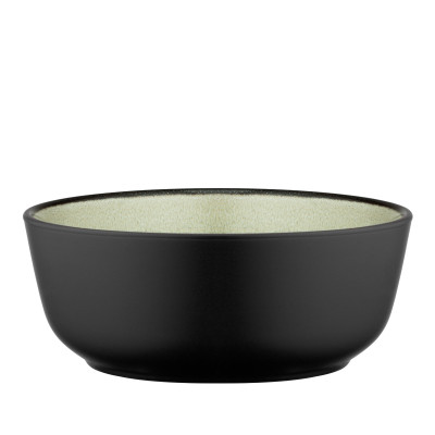 Салатник Ardesto Bolzano 720мл, кераміка, чорно-зелений, (AR2916BM) Винница - изображение 2