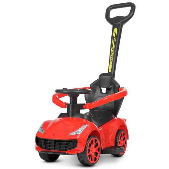 Детская машинка каталка толокар с ручкой SPOKO SP-608 для детей Киев