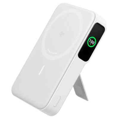 Батарея универсальная Anker MagGo 10000mAh, Qi2/15W, PD, 27W, USB-C, white (A1654G21) Винница