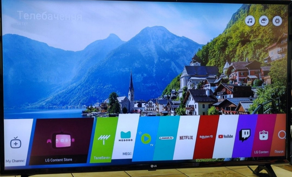 Телевізор LG 43" 4K. Smart TV, Wi-Fi T2, Web OS, 43UJ635V Київ - фото 6