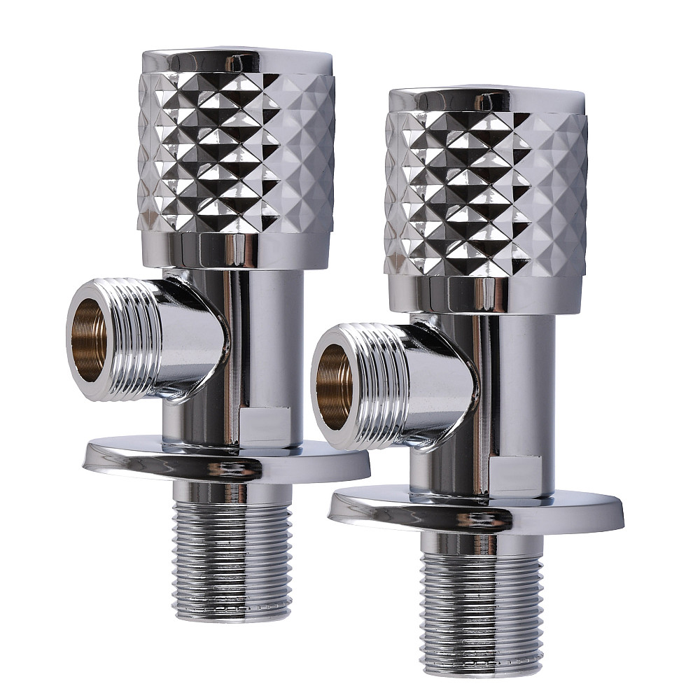 !!Набір кранів кутових кераміка PROFESSIONAL EXCLUSIVE 1/2″X1/2″ 9999 CHROME (1уп.) Луцк - изображение 4