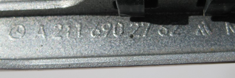 Mercedes-Benz  A2116902762 Молдинг переднього лівого крила E-Class W211 Одеса - фото 3