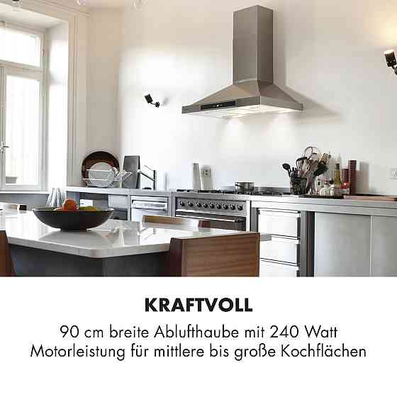 Zelda Eco 90 вытяжка 240 Вт 3 уровня 410 м³/ч LED EEC: A+ 90 см (Германия, читать описание) Ровно