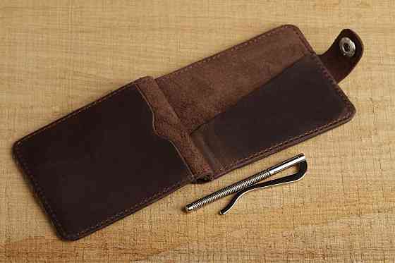 Затискач для купюр Коричневий (SHVIGEL) Київ