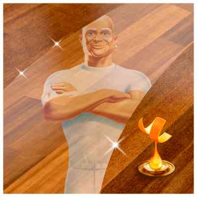 Засіб для миття підлоги Mr. Proper Wood Floors Деревина кедру та мандарин 1 л (8001841105284) Вінниця