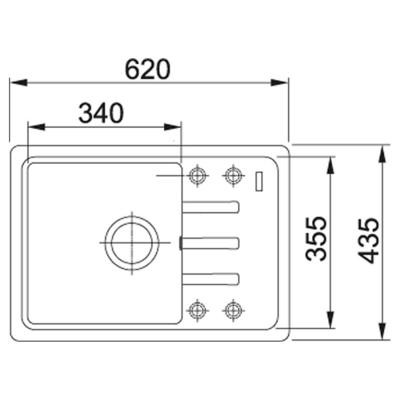 Мийка кухонна Franke BSG 611-62 (114.0575.042) Вінниця - фото 2