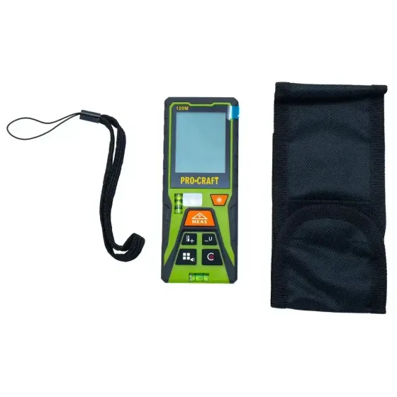 Далекомір лазерний будівельний Procraft PLDM120,Електронний Далекомір Лазерний 532 Нм  Клас 2 Львів