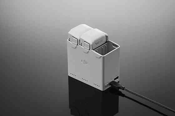 Станция зарядная DJI Mini 3 Pro серый двусторонняя зарядка Powerbank 30W USB-C для 3 батарей совместима с Mini Киев