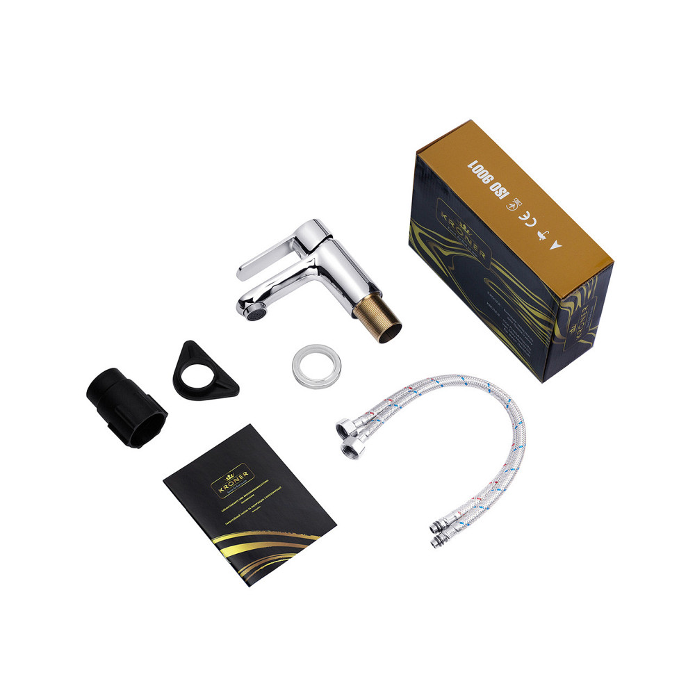 Змішувач для раковини Kroner KRP Bremen - C010 Київ - фото 7