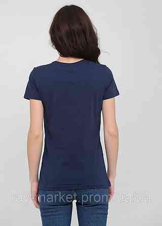 Футболка базовая Stedman Classic-T Unisex женская приталенная темно-синяя (ST2600-NAV ) Киев