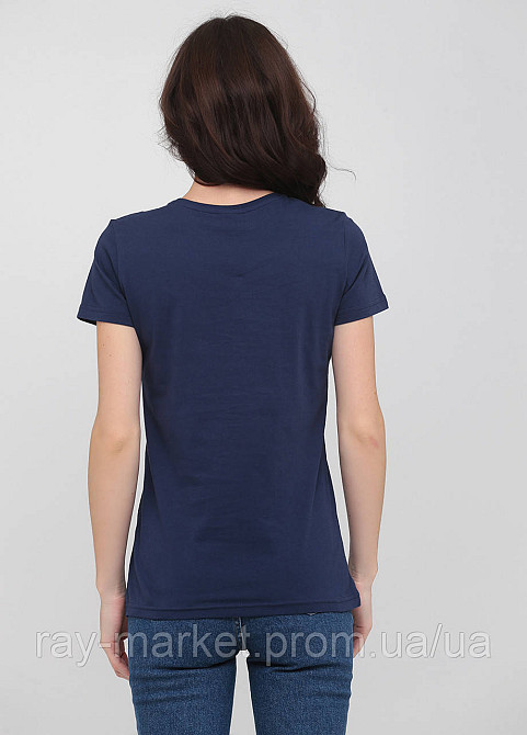 Футболка базовая Stedman Classic-T Unisex женская приталенная темно-синяя (ST2600-NAV ) Киев - изображение 4