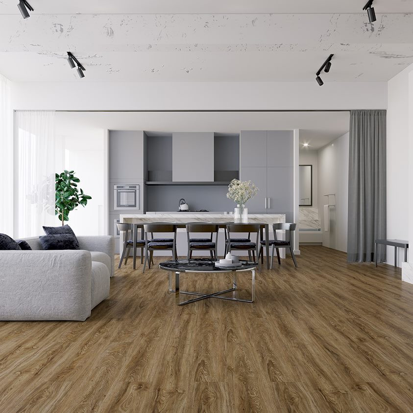 Кварц вінілова підлога SPC ламінат Porfloor Giza 15​ PRF 10381-15 (1220 мм*180 мм (4+1мм.)) 10шт./уп.=2,196 м2 Київ - фото 2