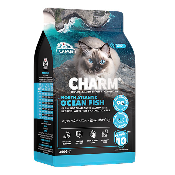 Charm North Atlantic Ocean Fish ЧАРМ ПІВНІЧНОАТЛАНТИЧНА РИБА сухий беззерновий холістик корм для котів Київ - фото 1