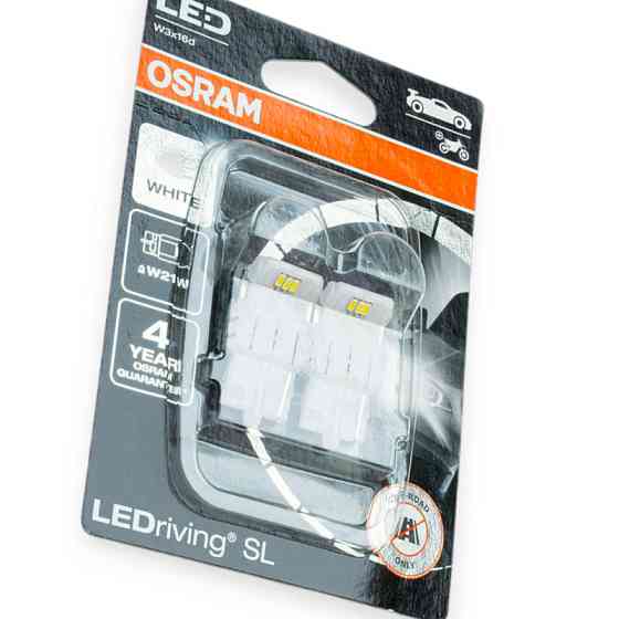 Автолампа БЦ 12-21 WHITE 1.4W 6000K (2шт) світлодіодна Мукачево