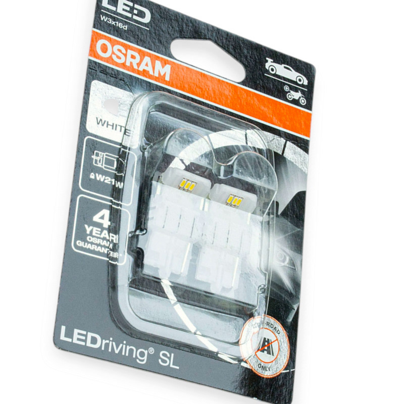 Автолампа БЦ 12-21 WHITE 1.4W 6000K (2шт) світлодіодна Мукачево - фото 1