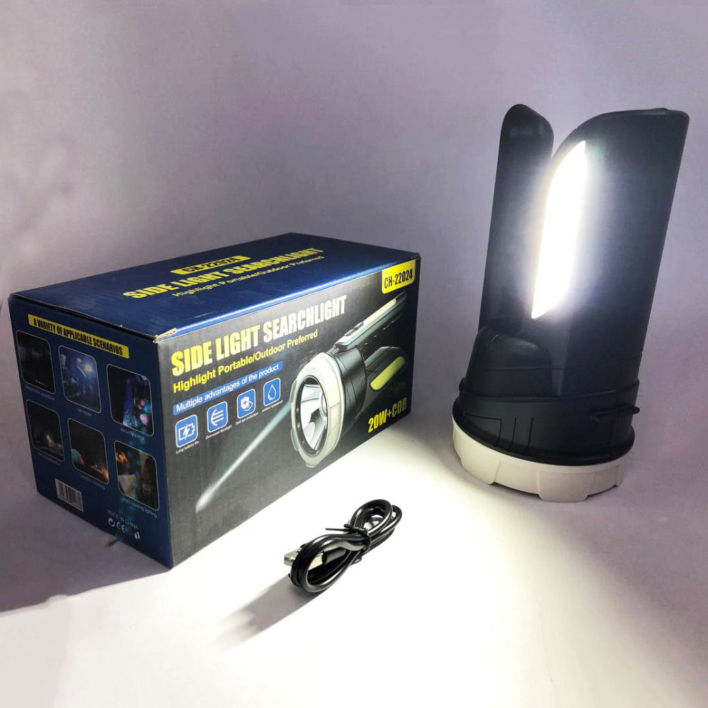 Похідний кемпінговий ліхтар, Ліхтарик лампа для кемпінгу з power bank, Кемпінговий складаний ліхтар XB-65 Львів - фото 11