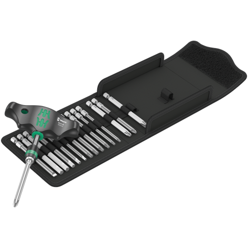 Отвертка Wera Т-образная с комплектом насадок 16 в 1 05057470001 Одесса - изображение 2