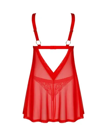 Бебі-дол Obsessive Elianes babydoll & thong XL/2XL Львів