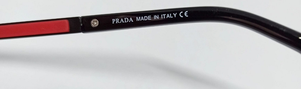 Брендовые очки маска черные однотонные с красными вставками. Киев - изображение 5