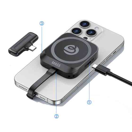 Корпус зовнішній SSD M.2 для телефону з хабом Type-C PD MagSafe Ulanzi MA55 Київ