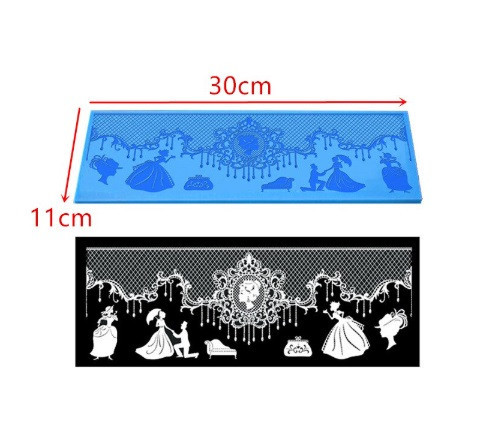 Молд силиконовый Бал 30 на 11 см синий Киев - изображение 2