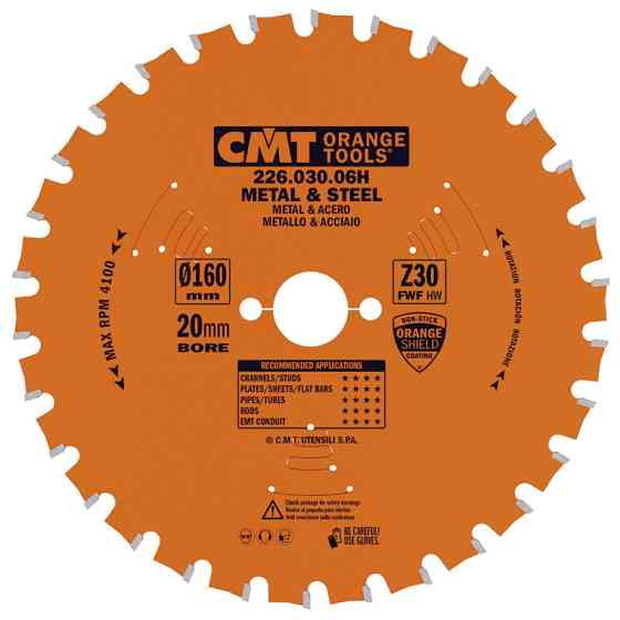 Пиляльний диск по металу CMT 160x20x30z K2.0/1.6 (226.030.06H) Одеса