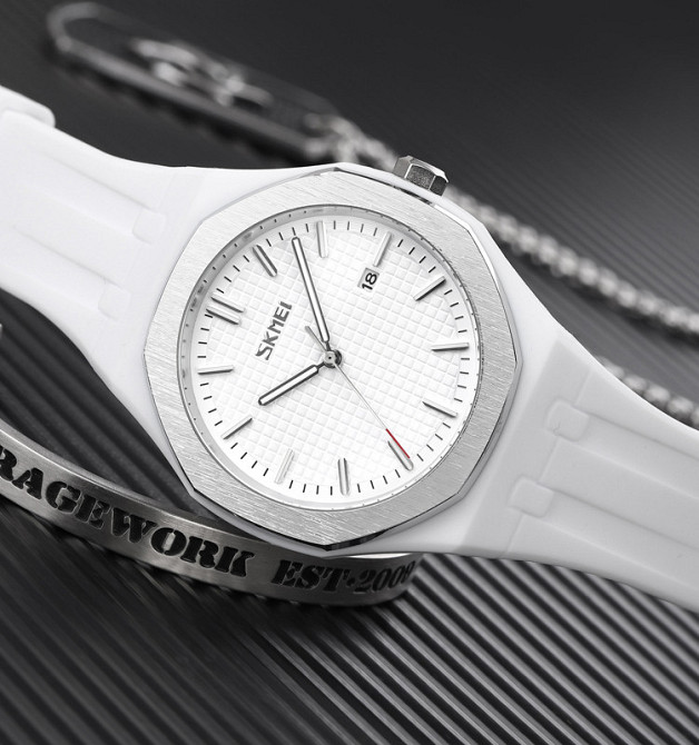 Skmei 9299WT White SBR Киев - изображение 3