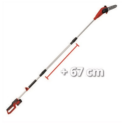 Цепная пила Einhell висоторіз GC-LC 18/20 Li T-Solo, шина 20 см, 18В, 195мм, 228-288 см (без АКБ та ЗП) (3410581) Винница - изображение 3