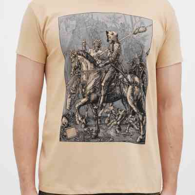 Футболка Sol's Imperial Knight Death and the Devil пісочний XXL (11500115/394XXL) Винница