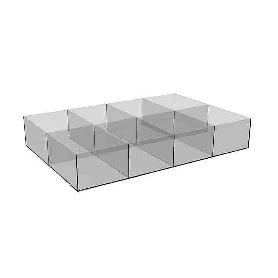 Диспенсер EKOSTAR для спецій, снеків, горіхів, сухофруктів 8 комірок Київ