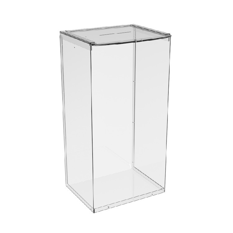 Ящик EKOSTAR без замка для пожертвований и сбора денег 260x200x500. Объем 26 литров Киев - изображение 3