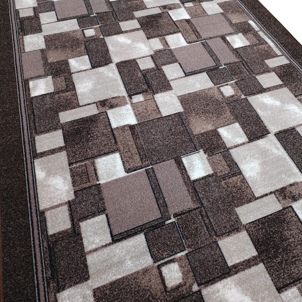 Ковровая дорожка Войлок, Коричневая мозайка 250, 500 Каменское - изображение 2
