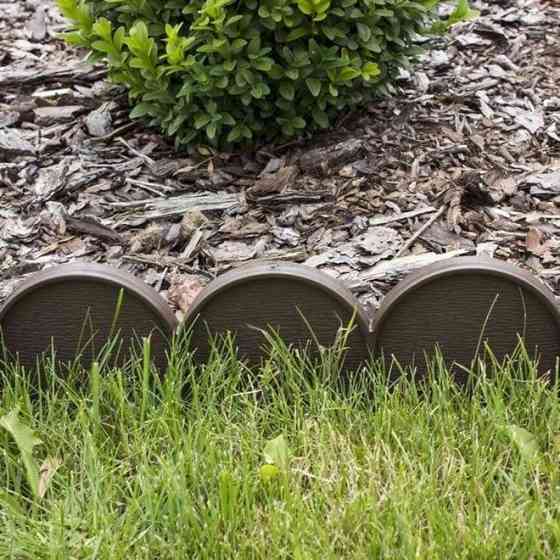 Бордюр садовий Prosperplast GARDEN LINE, коричневий, 10 м Київ