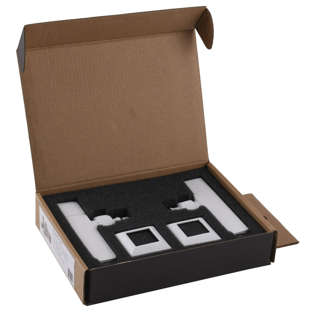 Набор Кран полуоборотный угловой с американкой SOLOMON LUX 1/2″ CUBE WHITE 8888 (1уп) (000021914) Киев - изображение 9