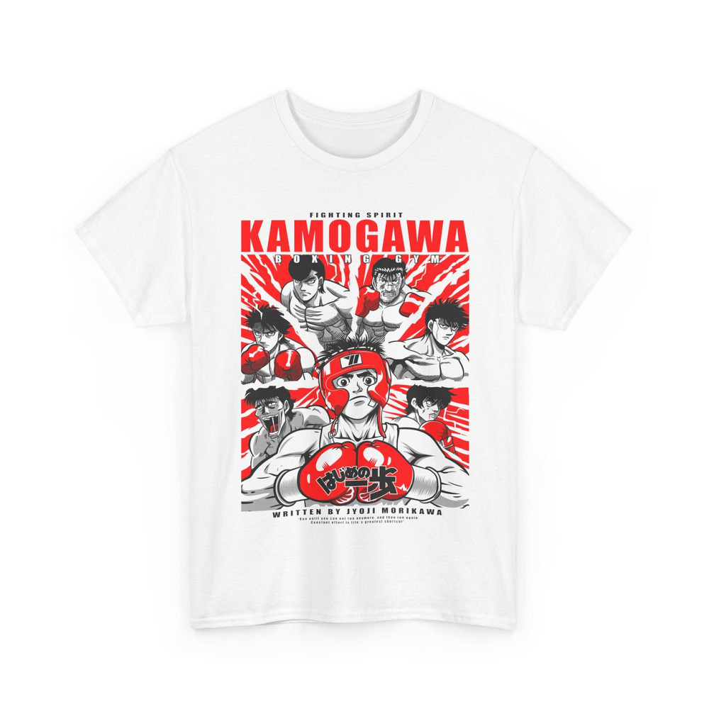 Футболка аниме Аниме Боксинг Хаджиме Но оверсайз (S/M/L) Черний AnimeJ0293 Днепр - изображение 7