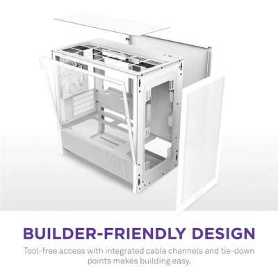 Корпус NZXT H3 Flow All White (CC-H31FW-01) Вінниця - фото 8