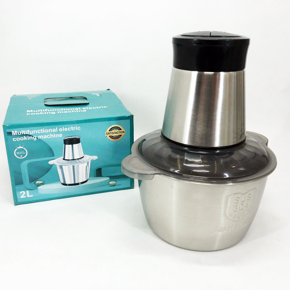 Блендер електричний для смузі 1200 W, Електричний блендер подрібнювач, Чопер для кухні AO-85 Львів - фото 10