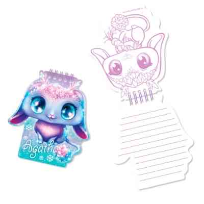 Блокнот Kiddieland Большой пушистый блокнот 2-в-1 NEBULOUS STARS - АГАТА (12523) Винница