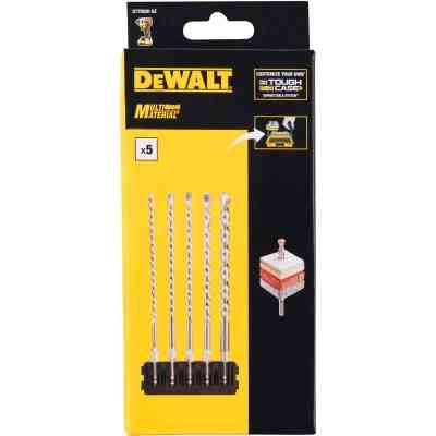 Набір свердл DeWALT у касеті для Tough Case, універсальних MULTI MATERIAL IMPACT 5 шт. (DT70830) Вінниця