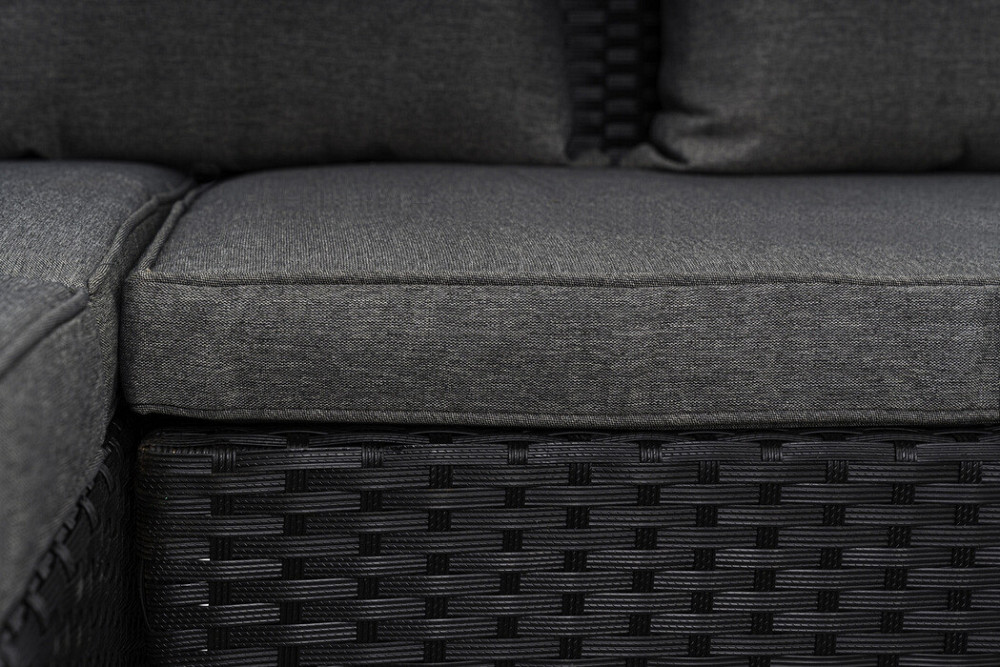 Садові меблі Di Volio Bologna чорний/сірий Киев - изображение 9