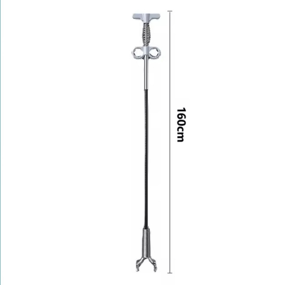 Трос с захватом для чистки труб 1,6 м черный Киев - изображение 9