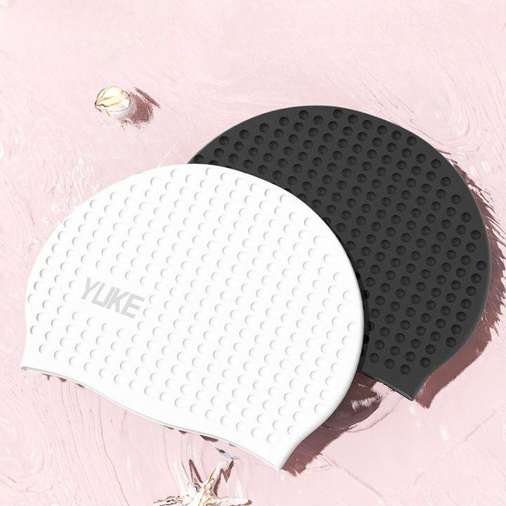 Силиконова водонепроникна шапочка YUKE для плавання Київ - фото 4