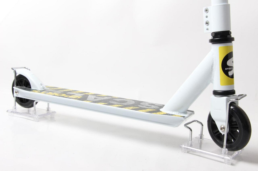 Трюковый самокат Tornado Scale Sports. Подшипники ABEC-7. Белый цвет Одесса - изображение 7