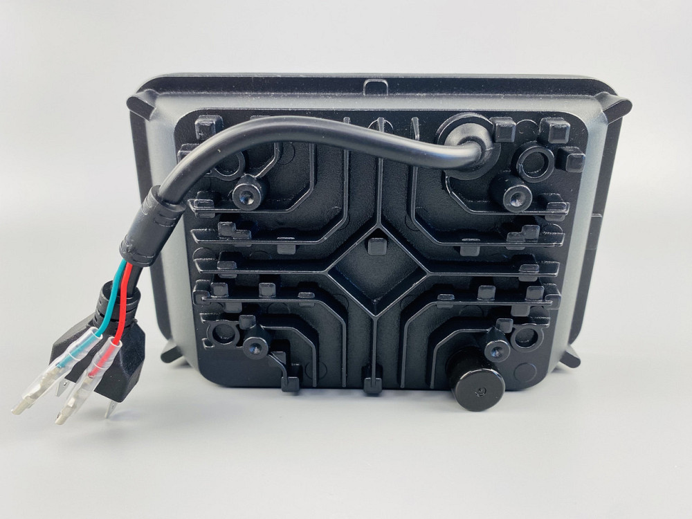 Фара LED прямокутна 95W ближній + дальній + повороти + габарит Мукачево - фото 4