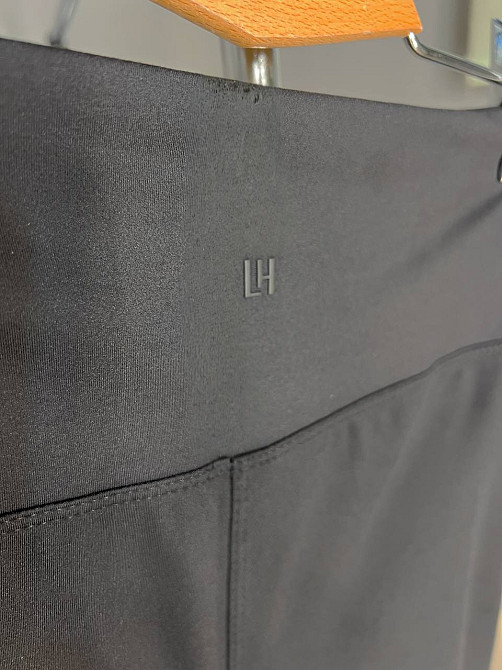 Лосины женские LADY HUREM 2512 дайвинг ойшо высокая талия широкий пояс черные, черный, S Киев - изображение 5