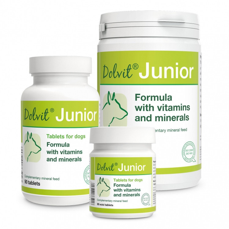 Дополнительный корм для собак Dolvit Junior, 520 таб. 800 м (витамины) Винница - изображение 2
