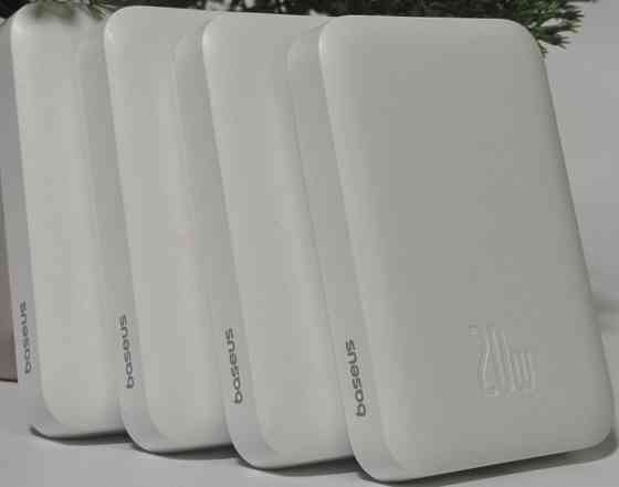 Павербанк Baseus 20W | Быстрая / безпроводная зарядка + компактный дизайн. Киев