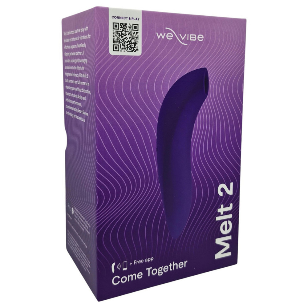Клиторальный вакуумный смарт-стимулятор We-Vibe Melt 2 фиолетовый Sex Aura Киев - изображение 10