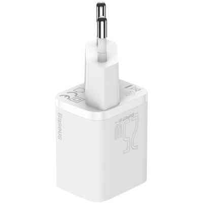 Зарядное устройство Baseus Super Si Quick Charger 1C White (CCSP020102) Винница